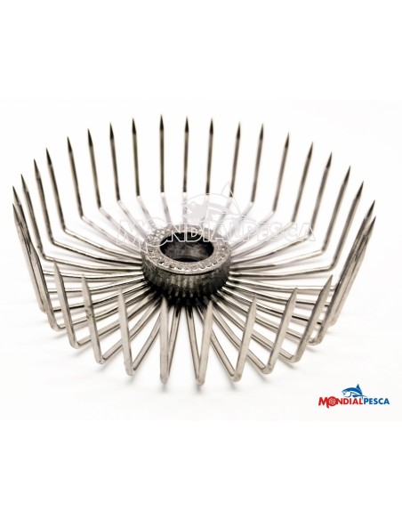 CORONA ACCIAIO INOX 95MM