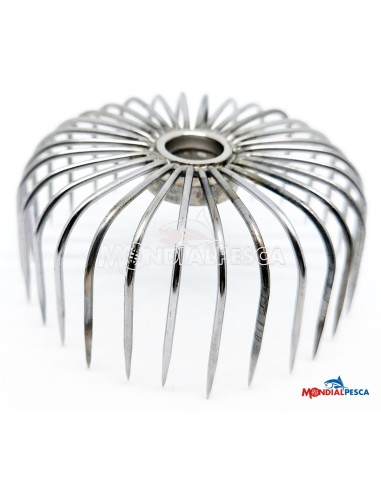 CORONA ACCIAIO INOX 85MM TONDA