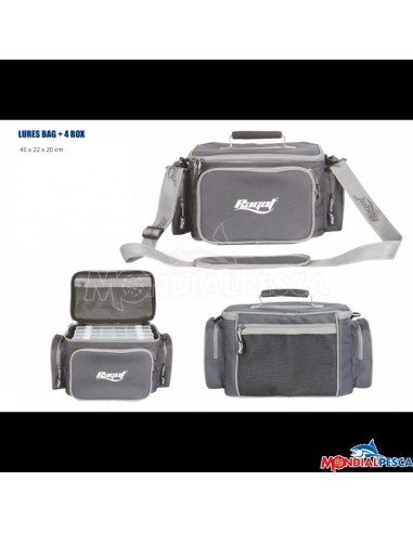 BORSA PORTA ARTIFICIALI RAGOT LURES BAG+4 BOXES