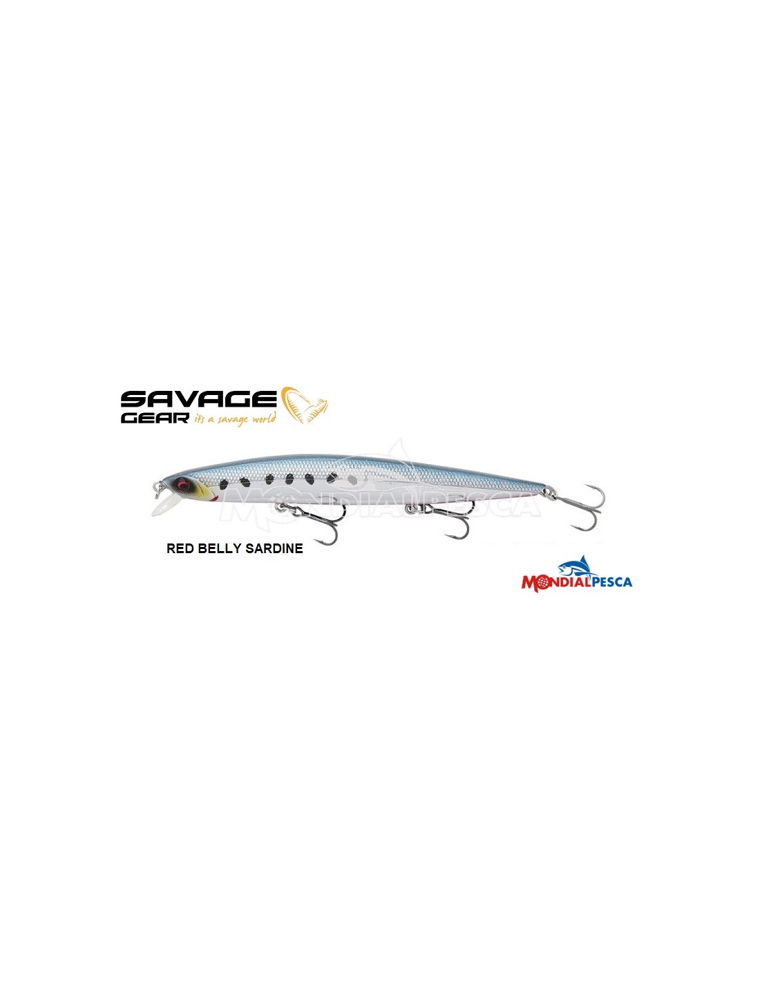 Savage Gear Sea Bass Minnow 14cm 18.5g Lemon Sardine