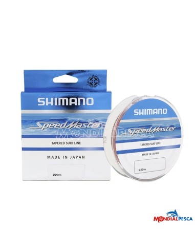 SHIMANO SPEEDMASTER TAPERED SURF LINE 220m size 0,33-0,57mm