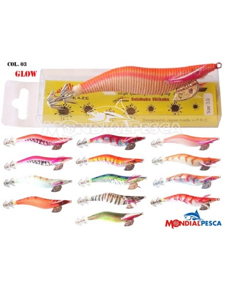 KAMIKAZE EGI 3.0 COLORE A SCELTA A SOLI 2.50€