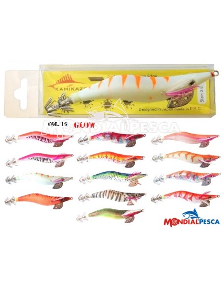 KAMIKAZE EGI 3.0 COLORE A SCELTA A SOLI 2.50€