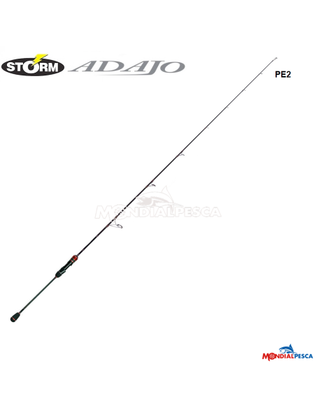 STORM GOMOKU ADAJO + PE2 6'3 MAX 200 SPINNING