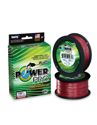 SHIMANO POWER PRO MT92 MM0,13 KG8 LBS318 RED 